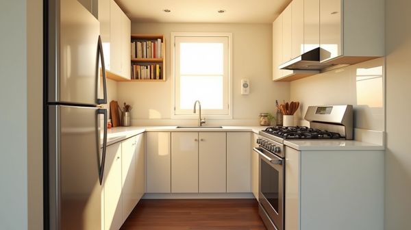 Aménager une petite cuisine sans casser un seul meuble