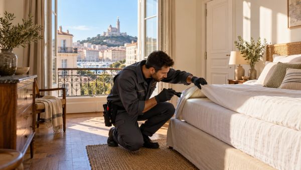 Choisir le bon moment pour un pro contre les punaises à Marseille