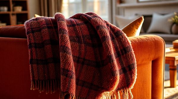 Découvrez comment le plaid crée une ambiance chaleureuse