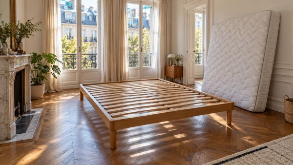 Découvrir l'importance d'un sommier sur pieds lors du changement de matelas