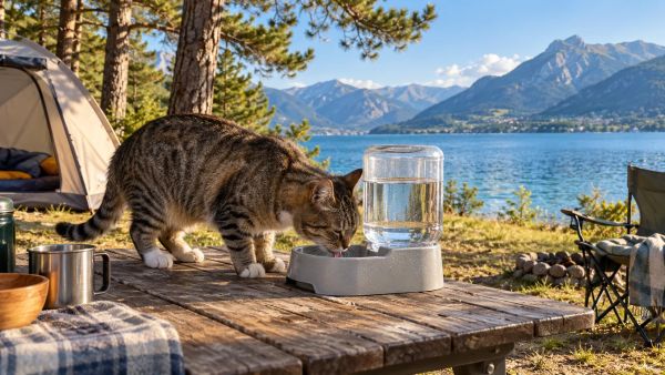 Équipements pour hydrater votre chat sans électricité