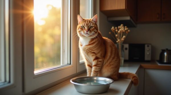 Faire boire son chat sans prise de courant à proximité