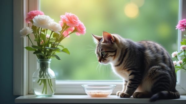Faire boire son chat sans prise de courant à proximité