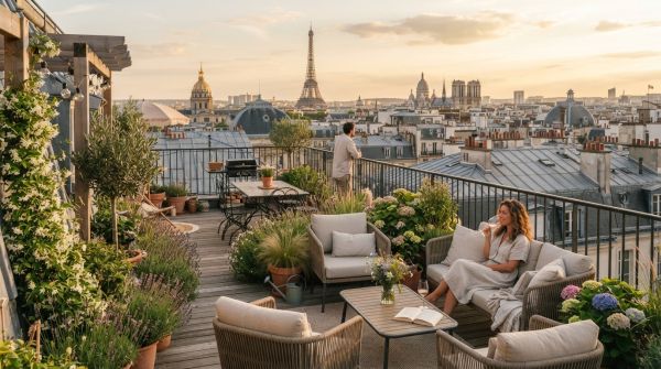 Guide des rooftops à Paris : aménager votre toit-terrasse