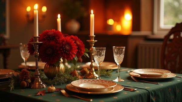 Halloween à la maison : une table qui fait son effet sans décoration jetable