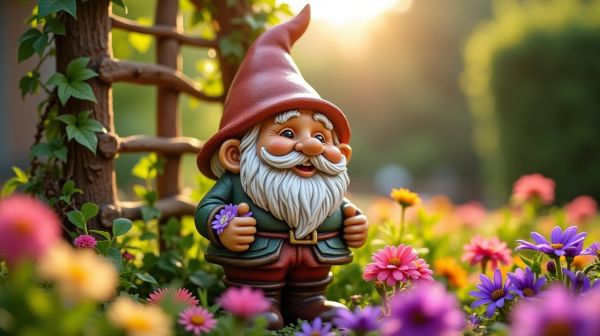 Quel nain de jardin rigolo pour égayer votre extérieur ?