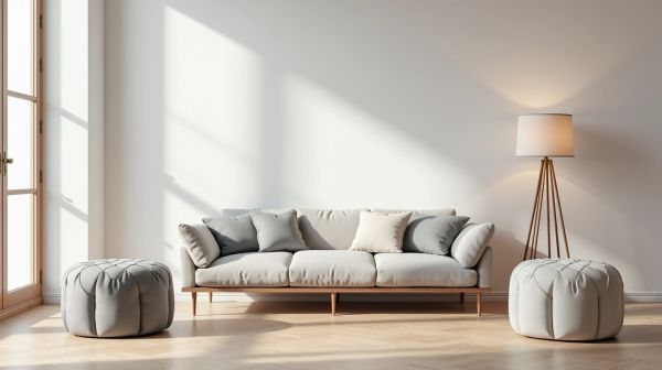 Réinventez votre espace avec des poufs design élégants