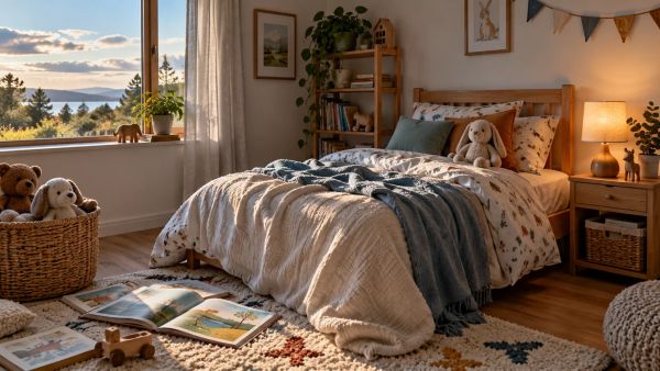 Top conseils pour un éclairage apaisant dans la chambre d'enfant