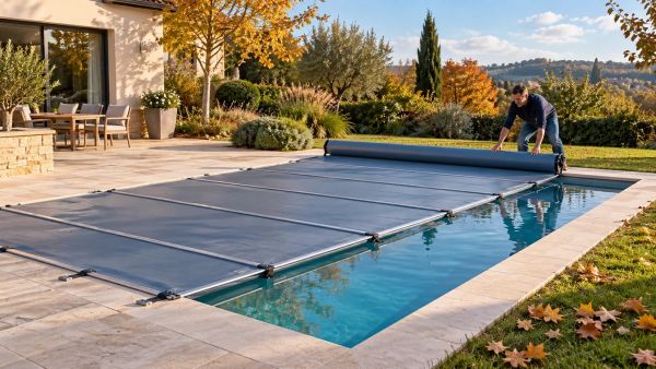Top solutions fiables pour protéger votre piscine cet automne