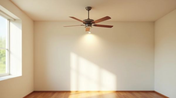 Ventilateur de plafond : le geste malin contre la chaleur et le froid