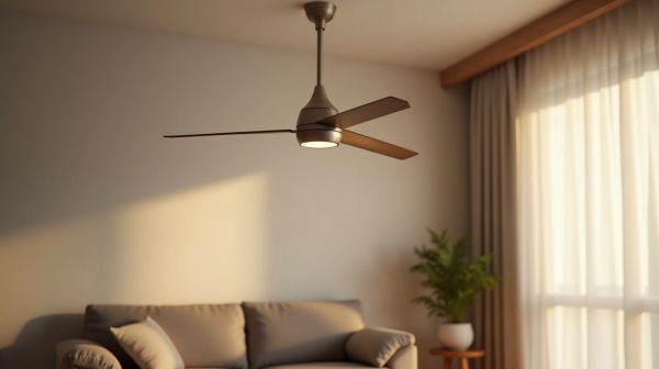 Ventilateur de plafond : le geste malin contre la chaleur et le froid