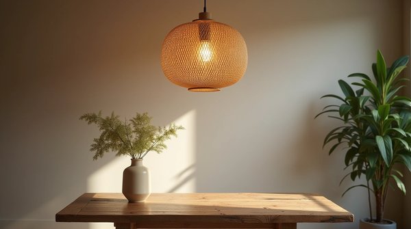 Luminaires en rotin pour un éclairage naturel et authentique